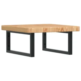 polka-scienna-pod-umywalke-stal-i-lite-drewno-debowe
