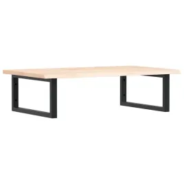 polka-scienna-pod-umywalke-stal-i-lite-drewno-debowe