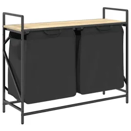 kosz-na-pranie-2-przegrody-z-polka-dab-sonoma