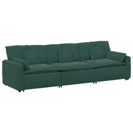sofa-modulowa-z-poduszkami-ciemnozielona