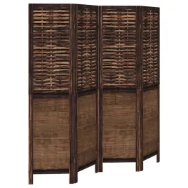 parawan-pokojowy-4-panelowy-ciemny-braz-lite-drewno-paulowni