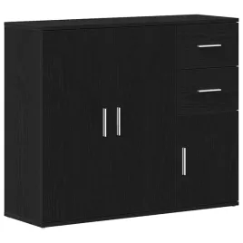 komoda-czarny-dab-91x295x75-cm-drewno-konstrukcyjne
