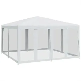namiot-imprezowy-z-8-scianami-z-siatki-bialy-4x4-m-hdpe