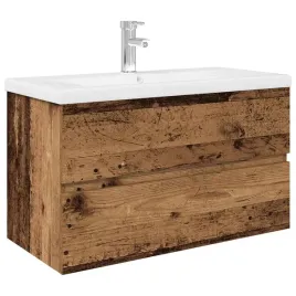 szafka-pod-umywalke-z-wbudowana-umywalka-i-bateria-stare-drewno
