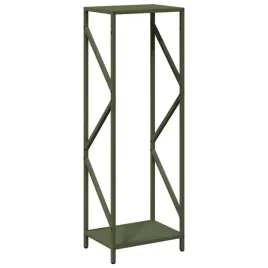 stojak-na-drewno-opalowe-oliwkowy-zielony-34x25x100-cm
