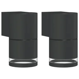 kinkiety-zewnetrzne-2-szt-czarne-odlewane-aluminium