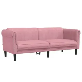 sofa-3-osobowa-rozowa-tapicerowana-aksamitem