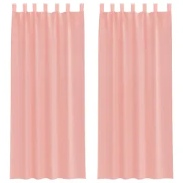 zaslony-woalowe-z-kieszeniami-na-drazek-2-szt-rozowe