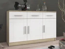 komoda-aris-fronty-mdf-dab-sonoma-bialy-104-cm
