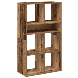 regal-na-ksiazki-stare-drewno-material-drewnopochodny