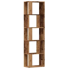 regal-na-ksiazki-przegroda-kolor-starego-drewna-45x24x159-cm