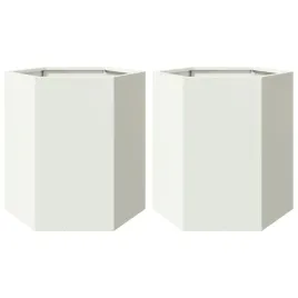 doniczki-ogrodowe-2-szt-biale-szesciokatne-46x40x45cm-stal