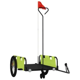 przyczepka-rowerowa-zielono-czarna-tkanina-oxford-i-zelazo