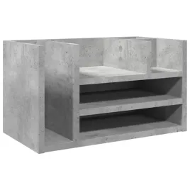 organizer-na-biurko-szarosc-betonu-445x24x25-cm