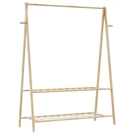 wieszak-na-ubrania-z-polkami-132x455x1505-cm-bambusowy