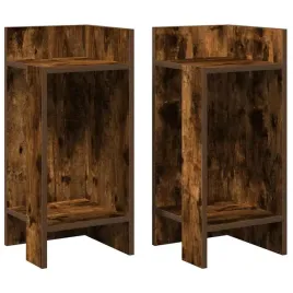 stoliki-boczne-2-szt-z-polka-przydymiony-dab-255x27x60-cm
