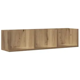 polka-scienna-na-plyty-cd-kolor-dab-artisan-75x18x18-cm