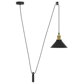 lampa-wiszaca-z-regulacja-wysokosci-e27-polysk-czarny-metal