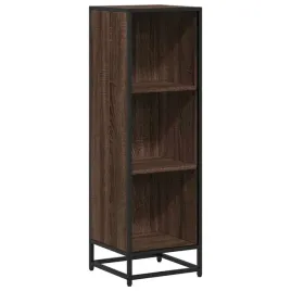 regal-na-ksiazki-brazowy-dab-335x33x1075-cm