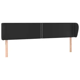 zaglowek-uszak-czarny-183x23x78-88-cm-sztuczna-skora