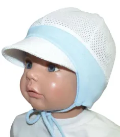 czapka-letnia-przewiewna-azurowa-dziurkowana-7-18m-42-46cm