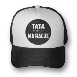 czapka-trucker-tata-zawsze-ma-racje-prezent