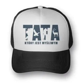 czapka-trucker-tata-ktory-jest-mysliwym-prezent