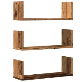 polki-scienne-3-szt-stare-drewno-58x18x18-cm