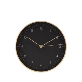 luuk-lifestyle-nowoczesny-zegar-scienny-cichy-skandynawski-czarny-zloty