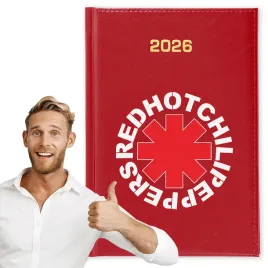 kalendarz-2026-a5-czerwony-planer-niedziele-imp-red-hot-chili-peppers