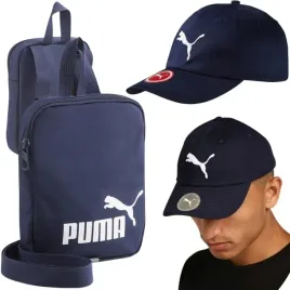 zestaw-czapka-z-daszkiem-meska-puma-bawelniana-saszetka-na-ramie-granat