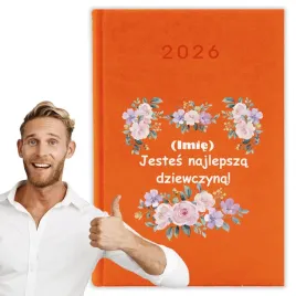 kalendarz-2026-a5-pomaranczowy-planer-niedziele-dla-dziewczyny-07-imie