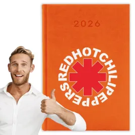 kalendarz-2026-a5-pomaranczowy-planer-niedziele-imp-red-hot-chili-peppers