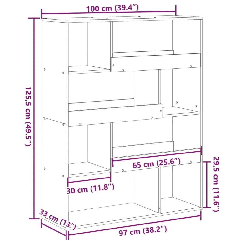 regal-przegroda-czarny-100x33x1255-cm-stan-nowy