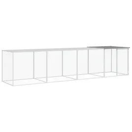 klatka-dla-kurczat-z-dachem-jasnoszara-403x98x90-cm-stal