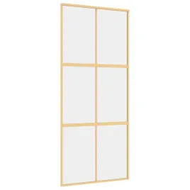 drzwi-przesuwne-zlote-90x205-cm-przezroczyste-szklo-esg