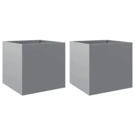 donice-2-szt-srebrne-42x40x39-cm-stal-galwanizowana