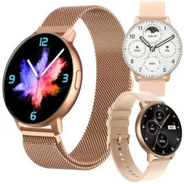 smartwatch-zegarek-damski-polskie-menu-rozmowy-sport-puls-2-paski-amoled