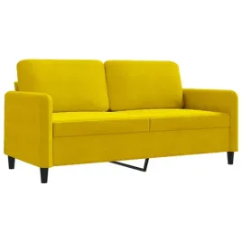 sofa-2-osobowa-zolta-140-cm-tapicerowana-aksamitem