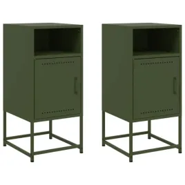 szafki-nocne-2-szt-oliwkowa-zielen-36x39x78-cm-stal