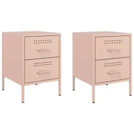 szafki-nocne-2-szt-rozowe-36x39x505-cm-stal