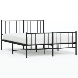 metalowa-rama-lozka-z-wezglowiem-i-zanozkiem-czarna-150x200cm