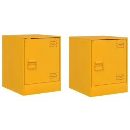 szafki-nocne-2-szt-musztardowe-345x39x44-cm-stal
