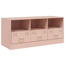 szafka-pod-telewizor-rozowa-99x39x44-cm-stalowa