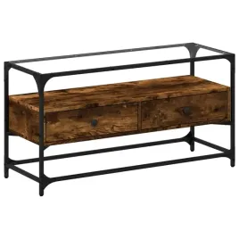 szafka-pod-tv-ze-szklanym-blatem-przydymiony-dab-98x35x51-cm