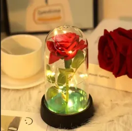 lampka-lampa-led-kula-roza-roze-kwiaty-czerwona-prezent-dzien-kobiet-mamy