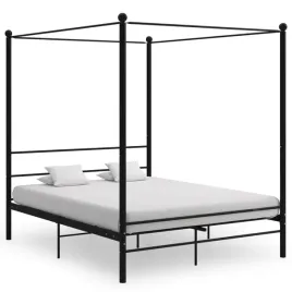 rama-lozka-z-baldachimem-czarna-metalowa-160-x-200-cm