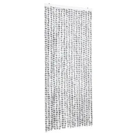 zaslona-przeciwko-owadom-jasnoszaro-ciemnoszara-56x200-cm
