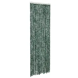 zaslona-przeciwko-owadom-zielono-biala-56x200-cm-szenilowa