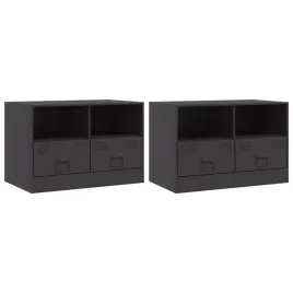 szafki-pod-telewizor-2-szt-czarne-67x39x44-cm-stalowe